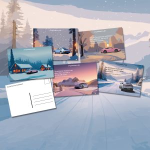 Porsche Postkarten-Set